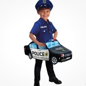 Way to celebrate cop car infant costume. NWT 3-4T (wal2)